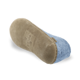 Chaussure avec semelle en cuir - Azur