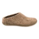Slip-on with leather sole - Sand