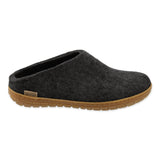 Slip-on with rubber sole - Charcoal