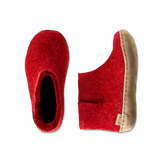 Bottillon glerups pour enfant en rouge