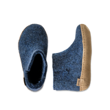 Bottillon glerups pour enfant en bleu denim