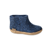 Bottillon glerups pour enfant en bleu denim