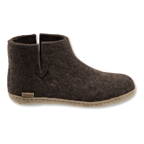 Bottillon glerups Cuir Brun