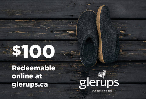 Carte-cadeau Glerups 100 $