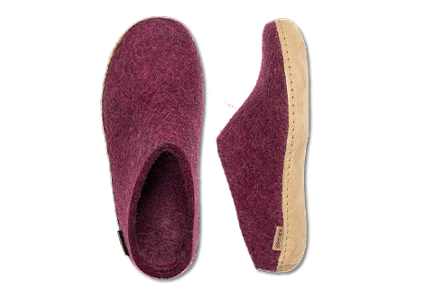 glerups Slip-on Cranberry - glerups Canada