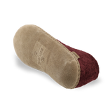 Shoe with leather sole - Beet