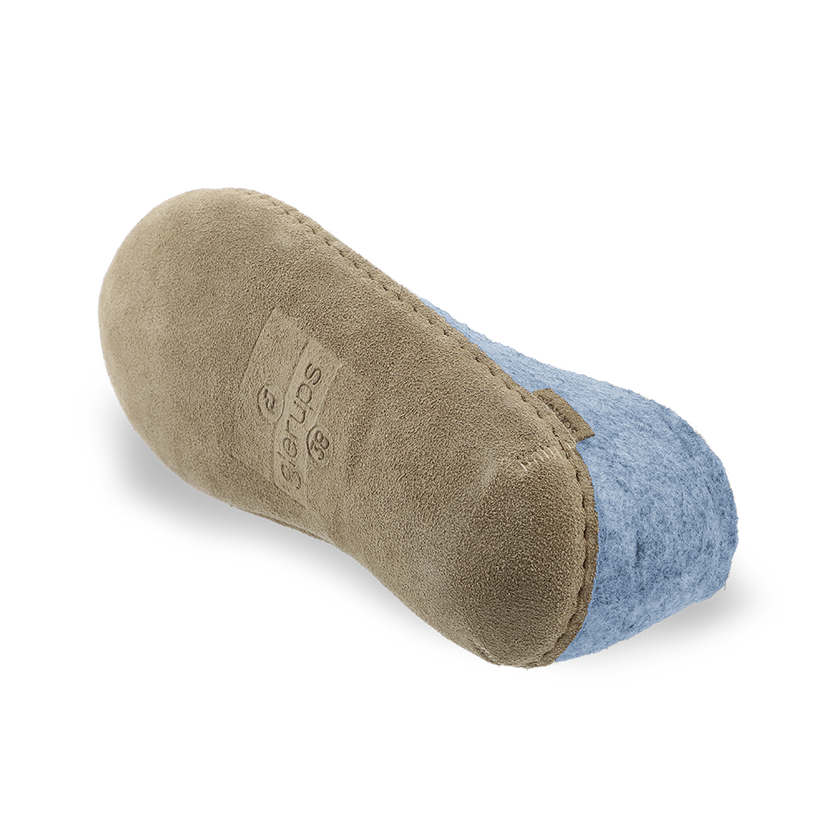 Chaussure avec semelle en cuir - Azur