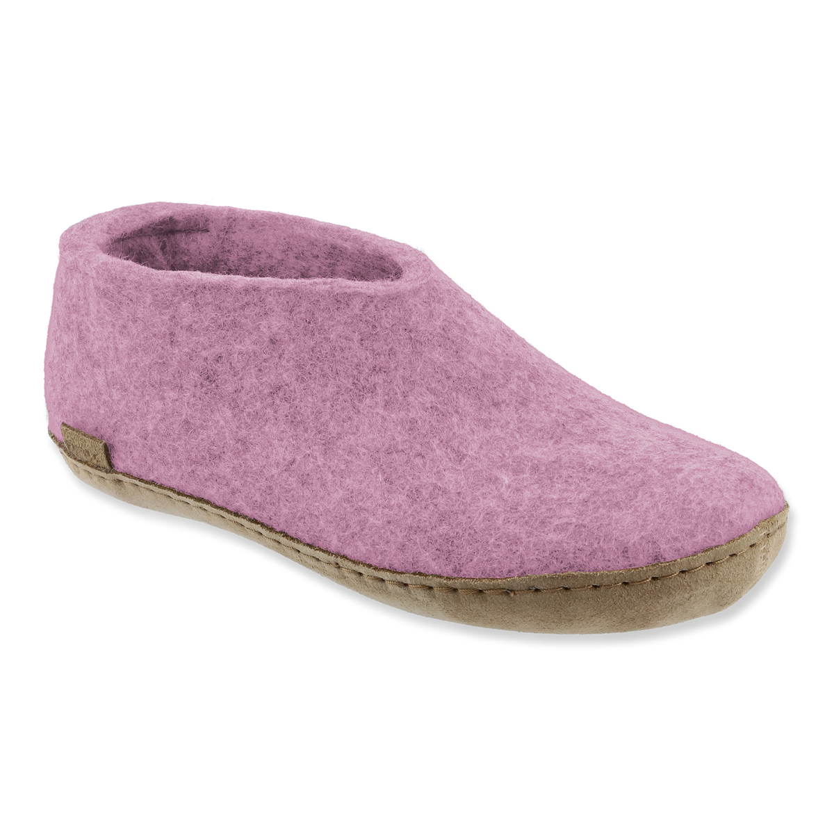 Shoe with leather sole - Flower