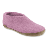 Shoe with leather sole - Flower
