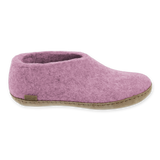 Shoe with leather sole - Flower