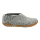 Shoe with rubber sole - Grey