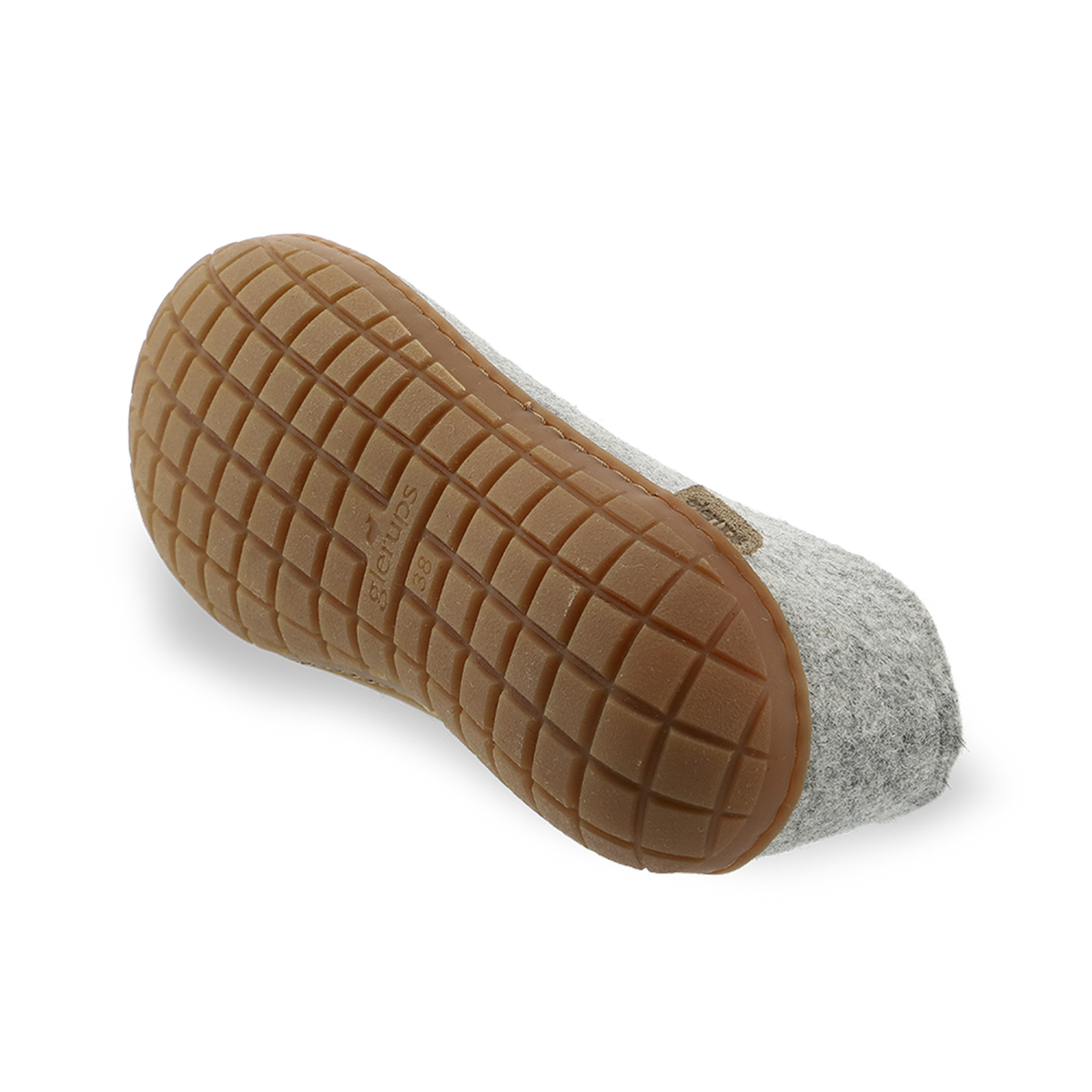 Shoe with rubber sole - Grey