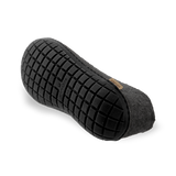 glerups Shoe Charcoal Black Rubber
