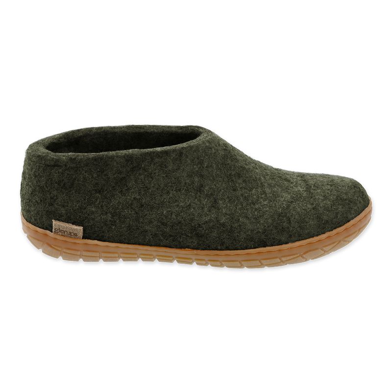 Shoe with rubber sole - Forest