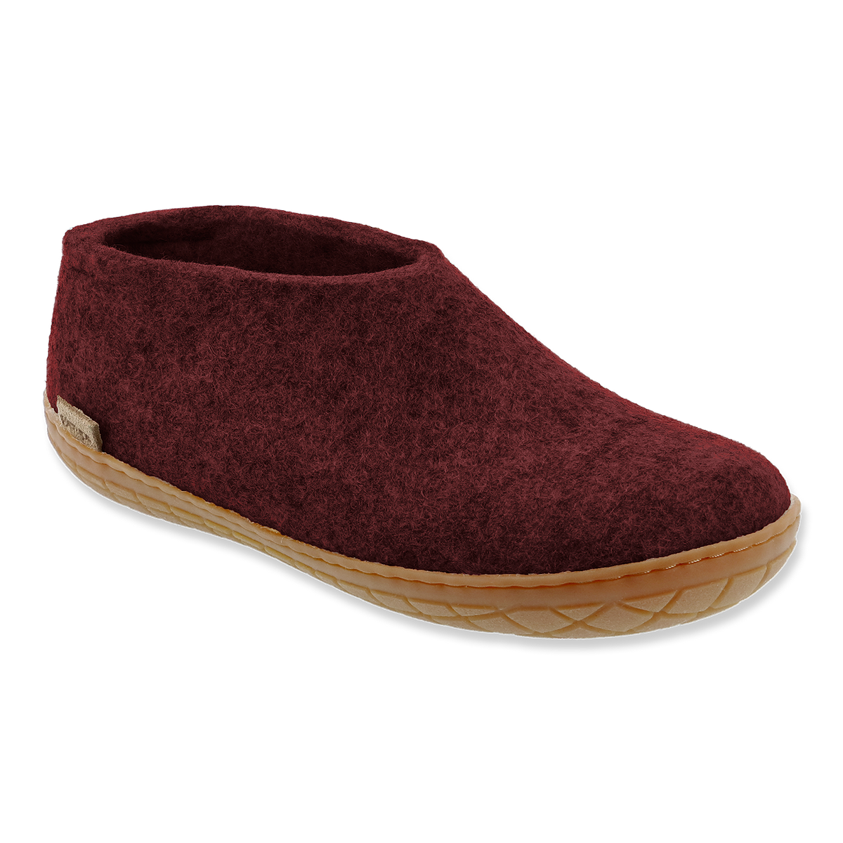 Chaussure avec semelle en caoutchouc - Betterave