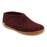 Chaussure avec semelle en caoutchouc - Betterave