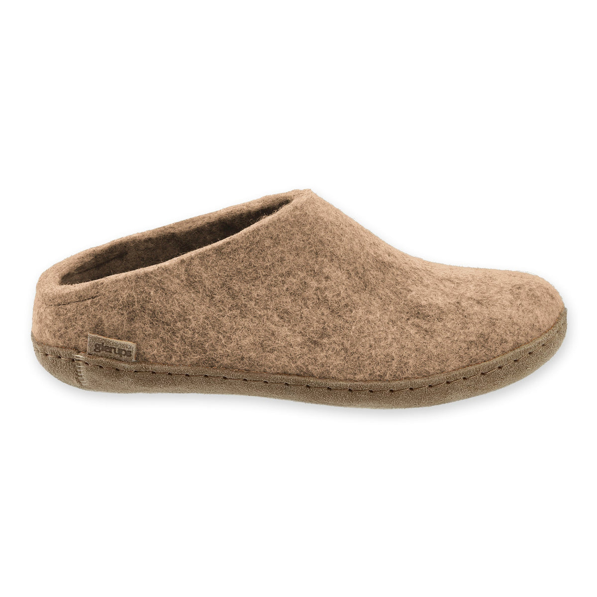 Slip-on with leather sole - Sand