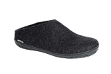 glerups Slip-on Charcoal Black Rubber