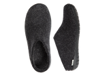 glerups Slip-on Charcoal Black Rubber