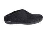 glerups Slip-on Charcoal Black Rubber