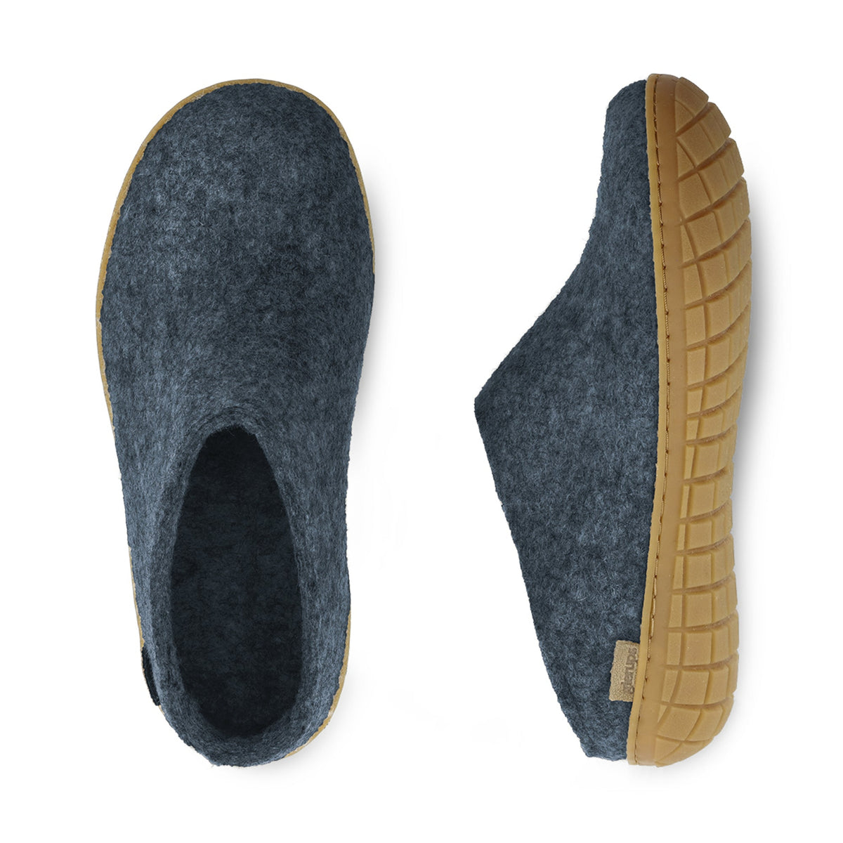 Slip-on with rubber sole - Denim