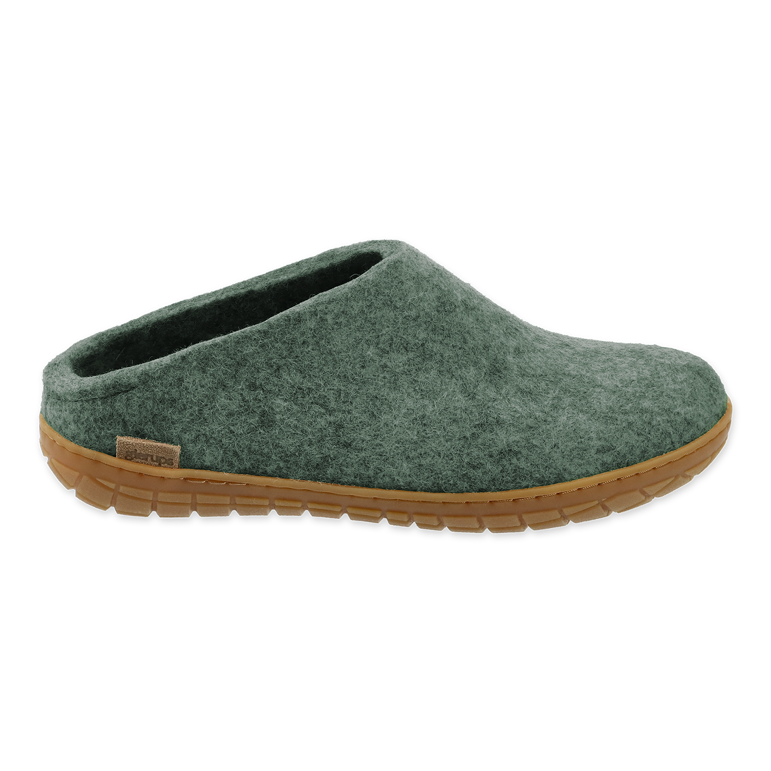 Moss Ruber Moss Slipper With Natural Rubber Sole – glerups Canada