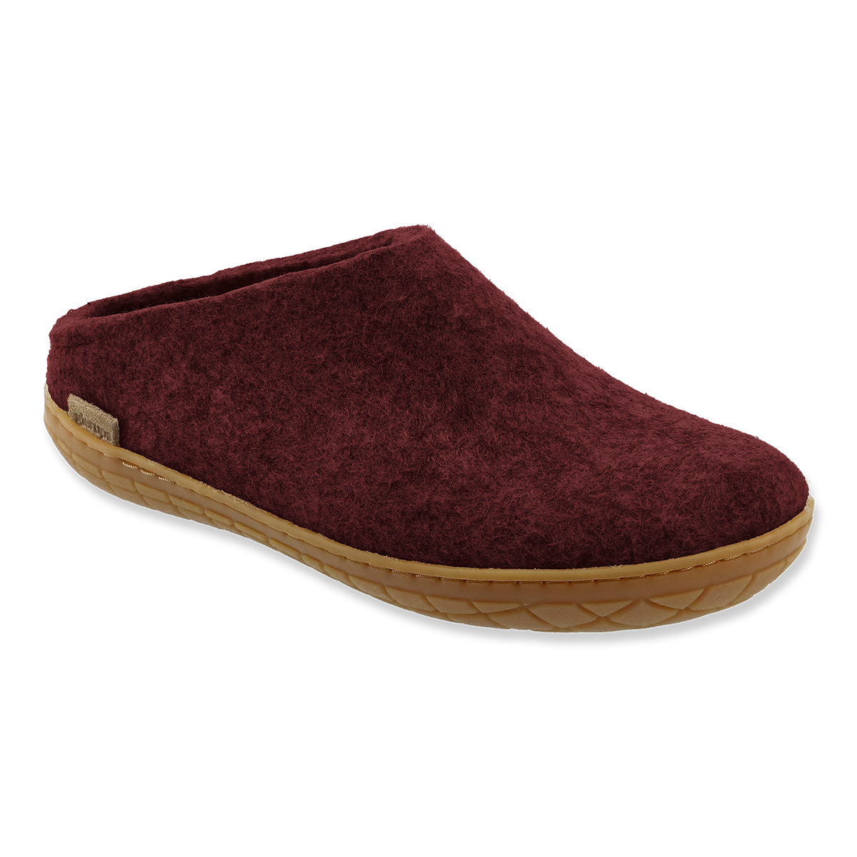 Slip-on with rubber sole - Beet