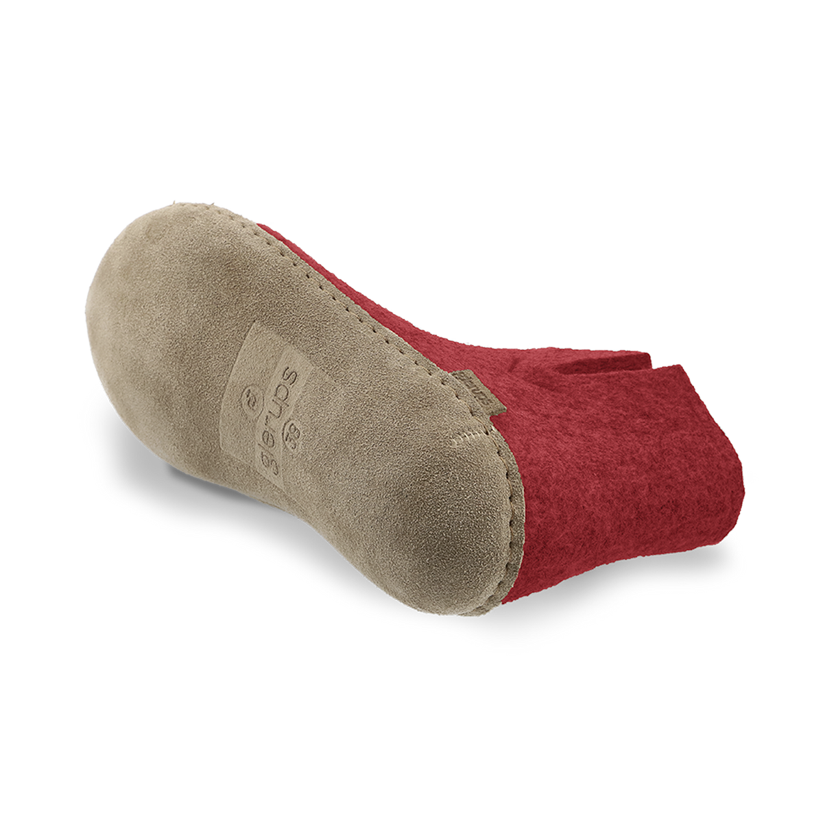 Boot with leather sole - Red