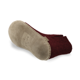 Boot with leather sole - Beet