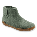 Boot with rubber sole - Moss