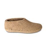 Sand slipper on a white background