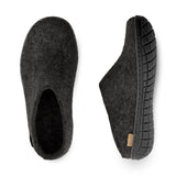 glerups Slip-on Charcoal Black Rubber